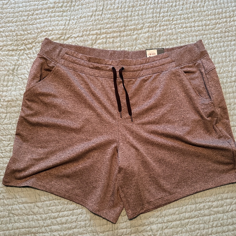 Kohls Tek Gear Womens Bermuda Mid Rise XXL Shorts Grey NWT